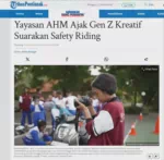 Yayasan AHM Ajak Gen Z Kreatif Suarakan Safety Riding