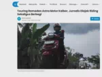 Touring Ramadan Astra Motor Kalbar, Jurnalis Diajak Riding Sekaligus Berbagi