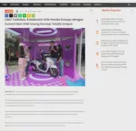 Edisi Terbatas, Kolaborasi Unik Honda Scoopy dengan Kuromi dari AHM Usung konsep Totally Unique