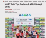 AHRT Raih Tiga Podium di ARRC Motegi 2026