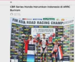 CBR Series Honda Harumkan Indonesia di ARRC Buriram