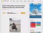 Edukasi Safety Riding, Komunitas Motor Singkawang Didorong Jadi Role Model