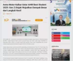 Astra Motor Kalbar Gelar AHM Best Student 2025: Gen Z Diajak Wujudkan Dampak Besar dari Langkah Kecil