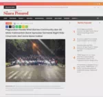 Paguyuban Honda West Borneo Community dan All Matic Kalimantan Barat Apresiasi Semarak Night Ride Cinematic dari Astra Motor Kalbar