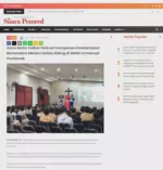 Astra Motor Kalbar Perkuat Kampanye Keselamatan Berkendara Melalui Safety Riding di SMAK Immanuel Pontianak