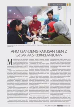 AHM GANDENG RATUSAN GEN Z GELAR AKSI BERKELANJUTAN