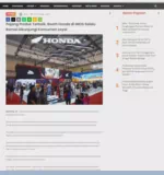 Pajang Produk Terbaik, Booth Honda di IMOS Selalu Ramai Dikunjungi Konsumen Loyal