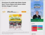 Konsumen di Landak Ingin Motor Honda Baru? Promo Sejiwa Astra Motor Kalbar Berlaku hingga 31 Januari