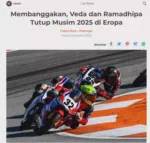 Membanggakan, Veda dan Ramadhipa Tutup Musim 2025 di Eropa