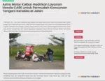 Astra Motor Kalbar Hadirkan Layanan Honda CARE untuk Permudah Konsumen Tangani Kendala di Jalan