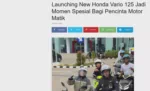 Launching New Honda Vario 125 Jadi Momen Spesial Bagi Pencinta Motor Matik