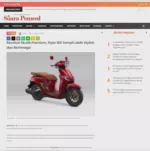 Revolusi Skutik Premium, Stylo 160 Tampil Lebih Stylish dan Bertenaga