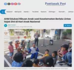 AHM Edukasi Ribuan Anak soal Keselamatan Berlalu Lintas Sejak Dini di Hari Anak Nasional