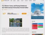 Fun Motour Camp Jadi Ruang Kolaborasi dan Kebersamaan Komunitas Honda Kalbar