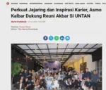 Perkuat Jejaring dan Inspirasi Karier, Asmo Kalbar Dukung Reuni Akbar SI UNTAN