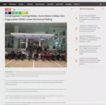 Kebahagiaan Touring Malam Astra Motor Kalbar dan Paguyuban HWBC Lewat Nocturnal Riding
