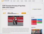 AHRT Konsisten Bersaing di Tiga Kelas ARRC 2026 Thailand