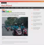 Wujud Kepedulian Sosial, Astra Motor Kalbar dan Komunitas Honda yang Bergerak Lawan Dampak Karhutla Lewat Vario Evo Night Ride
