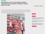 Meriahkan HUT RI, Astra Motor Kalbar Tawarkan Promo Besar-Besaran untuk Motor Honda