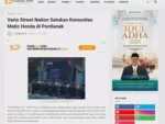 Vario Street Nation Satukan Komunitas Matic Honda di Pontianak