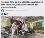 Yayasan AHM Dorong UMKM Bengkel Alumni SMK Naik Kelas, Hadirkan Pelatihan dan Apresiasi Bisnis