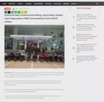 Kebersamaan di Nocturnal Riding, Astra Motor Kalbar Ajak Paguyuban HWBC Semarakkan Event IWAPI Kalbar