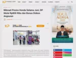 Nikmati Promo Honda Selama Juni, DP Mulai Rp800 Ribu dan Bonus Diskon Angsuran