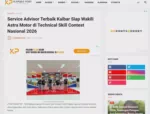Service Advisor Terbaik Kalbar Siap Wakili Astra Motor di Technical Skill Contest Nasional 2026