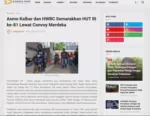 Asmo Kalbar dan HWBC Semarakkan HUT RI ke-81 Lewat Convoy Merdeka