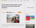 Honda CARE Astra Motor Kalbar, Layanan Bantuan dan Servis Motor Kapan Pun Dibutuhkan