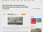 Astra Motor Kalbar Tanamkan Konsep 3 Detik Berkendara Aman kepada Siswa SMKN 7 Pontianak
