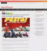 Konsumen di Kabupaten Kapuas Hulu Apresiasi PESTA Promo Spesial Motor Honda di Akhir Tahun