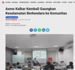 Asmo Kalbar Kembali Gaungkan Keselamatan Berkendara ke Komunitas