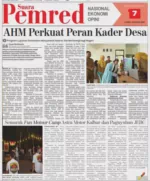 AHM Perkuat Peran Kader Desa, Program Layanan Kesehatan Masyarakat Selaras Visi Bersinergi bagi Negeri
