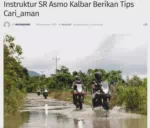 Instruktur SR Asmo Kalbar Berikan Tips Cari_aman