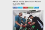 Ribuan Teknisi dan Service Advisor Ikuti AHM-TSC