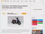 Honda Stylo 160 Hadirkan Nuansa Mewah Lewat Warna dan Desain Teranyar