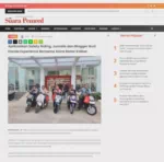Aplikasikan Safety Riding, Jurnalis dan Blogger Ikuti Honda Experience Bersama Astra Motor Kalbar
