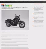 Warna Baru Rebel 500 Dukung Ekspresi Pengendara yang Ingin Tampil Beda