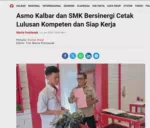 Asmo Kalbar dan SMK Bersinergi Cetak Lulusan Kompeten dan Siap Kerja