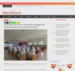Janji Selalu Cari Aman, Pelajar SMPN 4 Bangga Ikuti Safety Riding Education Astra Motor Kalbar