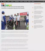 9 Kategori The 16th Astra Honda Safety Riding Instructors Competition Dikuasai Para Peserta