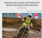 Pebalap Astra Honda Ukir Prestasi di Ajang Internasional dan Nasional