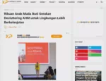 Ribuan Anak Muda Ikuti Gerakan Decluttering AHM untuk Lingkungan Lebih Berkelanjutan