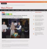 Riding Romantis Ala Pengguna Scoopy, Menikmati Senja Bersama Pasangan di Singkawang
