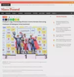 Podium Lagi, Pembalap Binaan Astra Honda Kencang melesat di Balapan Internasional