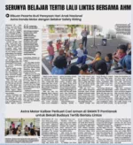 Astra Motor Kalbar Perkuat Cari aman di SMAN 11 Pontianak untuk Bekali Budaya Tertib Berlalu Lintas