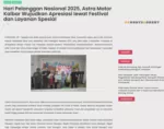 Hari Pelanggan Nasional 2025, Astra Motor Kalbar Wujudkan Apresiasi lewat Festival dan Layanan Spesial