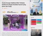 Honda Scoopy Hadirkan Edisi Terbatas Kolaborasi dengan Karakter Kuromi yang Keren dan Funky