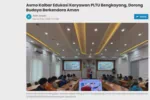 Asmo Kalbar Edukasi Karyawan PLTU Bengkayang, Dorong Budaya Berkendara Aman